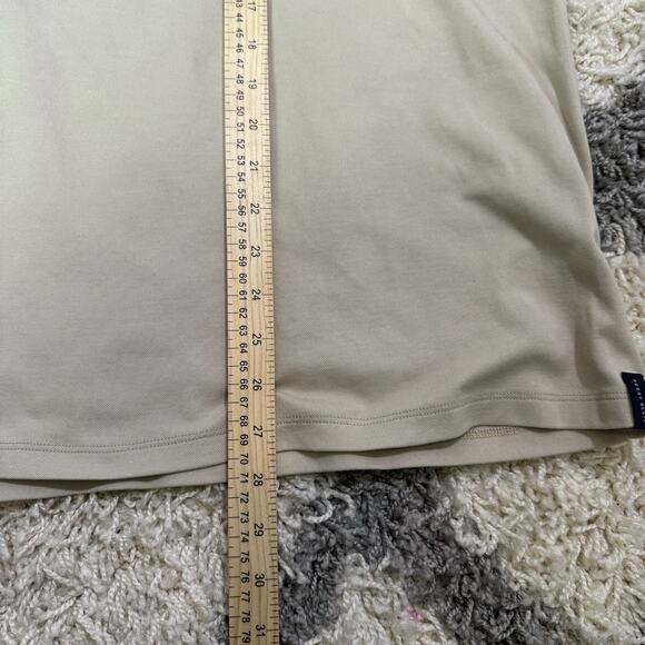 PERRY ELLIS Men’s Ivory Ribbed Top T-Shirt - XL - Picture 7 of 8